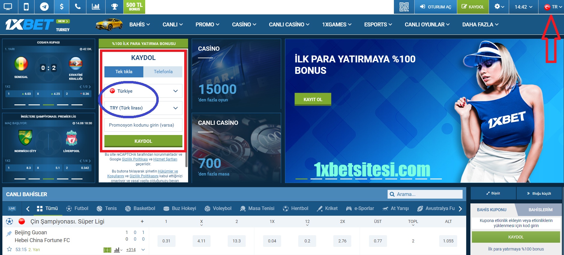 1xbet